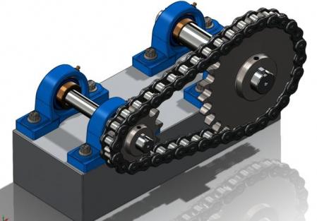 Pulley Bánh Răng Dây Nhông Xích 08B18T